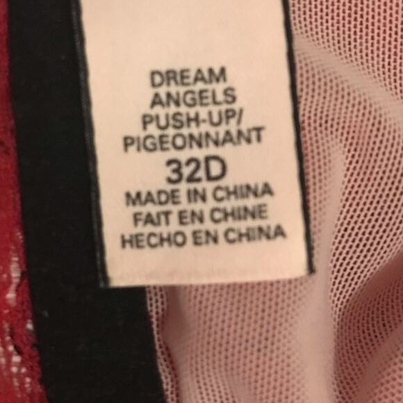 Victoria's Secret padded wired Push up Dream Angels bra 32D - Picture 4 of 11